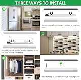 Tailcas Indoor Motion Detector Lamp USB Rechargeable Kitchen Lighting 3 Modes view 6