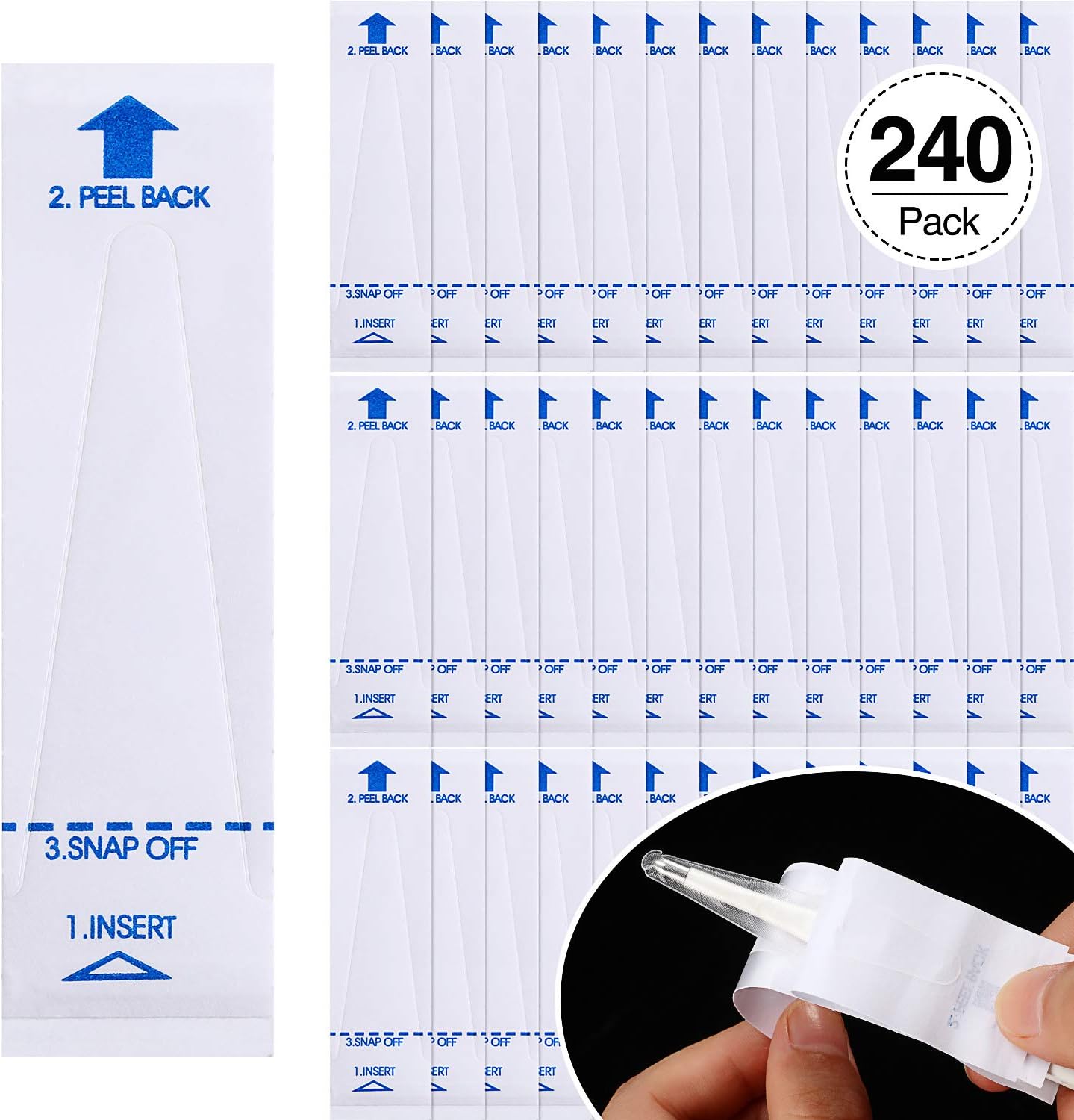 Digital Thermometer Probe Covers 3.75 x 1.02 Inches, Disposable