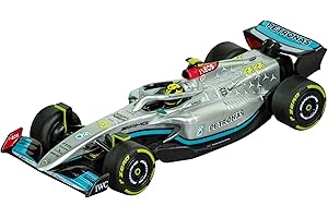 Carrera 64204 F1 Mercedes Hamilton No.44 1:43 Scale Analog Slot Car Racing Vehicle GO!!! Slot Car Toy Race Track Sets