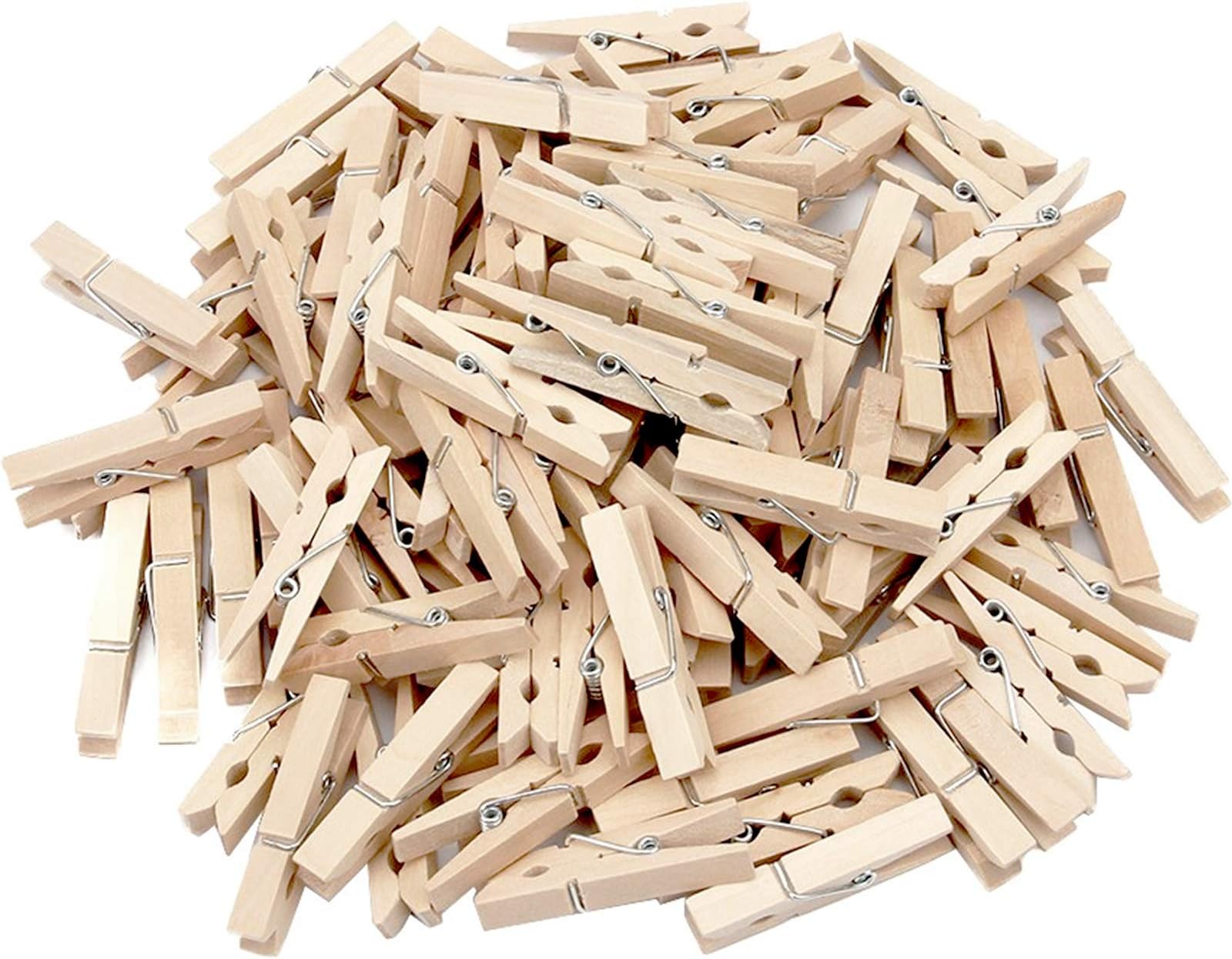 Labara Sturdy Natural Wood Clothespins 1 3/4"-100/pkg