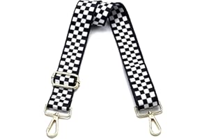 LVYOUME Purse Strap Gold Hardware Replacement Crossbody Bag Strap, Wide Adjustable Shoulder Strap