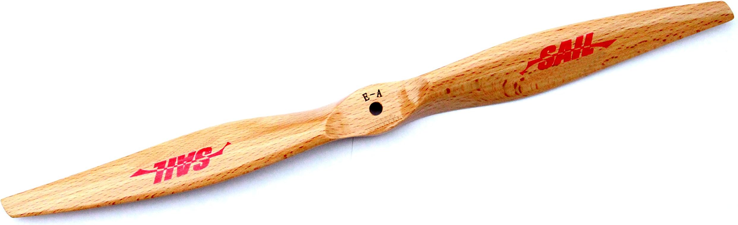 Sail Propeller USA E-A23x8 Electric Airplane Propeller (CW Puller/Tractor prop). 23 Inch 2 Blade Wood Beechwood Electric RC Plane Propeller
