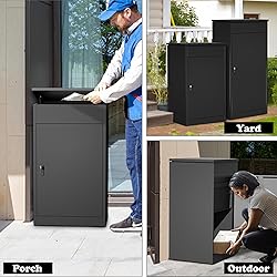 Package Delivery Box for Porch Deck Storage