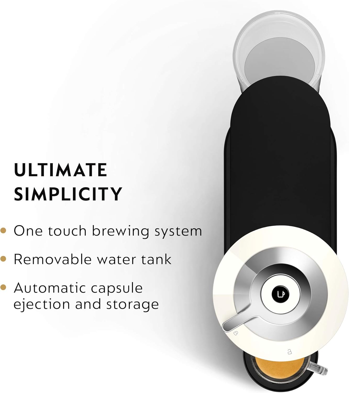 Nespresso Vertuo Next Coffee and Espresso Machine by De'Longhi, White, Compact, One Touch to Brew, Single-Serve Coffee Maker and Espresso Machine: Kitchen & Dining