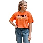 Blue 84 NBA Womens NBA Officially Licensed Women's Crop Top T-Shirt Ringspun Alternate Color