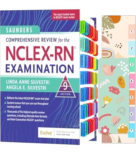 Amazon.com : Index Tabs for Saunders Comprehensive Review