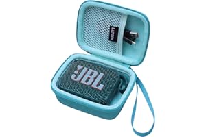 L LTGEM LTGEM Case Compatible with JBL Go 4 and JBL Go 3 and JBL Go 3 Eco Ultra-Portable Waterproof Speaker, Sky Blue
