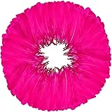 FeelfunFeather 120pcs Hot Pink Goose Feathers 6-8