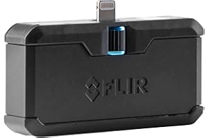 FLIR ONE Pro - Thermal Imaging Camera for iOS Smartphones (iPhone 14 and Older w/Lightning Port), 320x240 Super Resolution (160x120 Native IR)