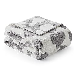 Snuggle Sac Leopard Blanket Twin Size, Reversible