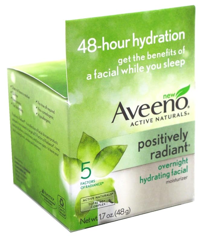 aveeno overnight hydrating facial