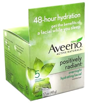 aveeno positively radiant overnight