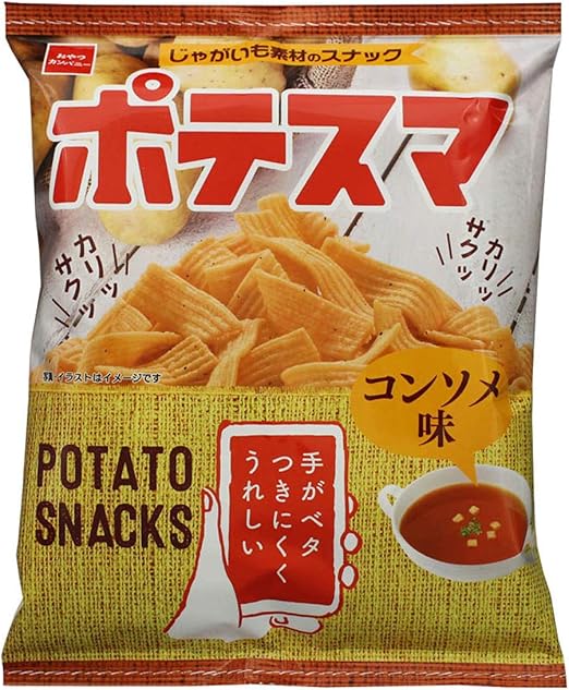 Amazon おやつカンパニー ベビースター ポテスマコンソメ味 61g 12袋 おやつカンパニー スナック菓子 通販