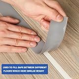 Zayejod PVC Floor Transition Strip 2mm Thick 5cm Wide 2M Grey Self Adhesive view 6