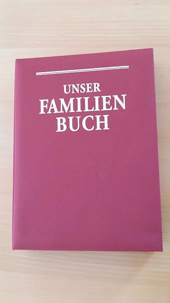Unser Familienbuch: Amazon.de: Bürobedarf & Schreibwaren