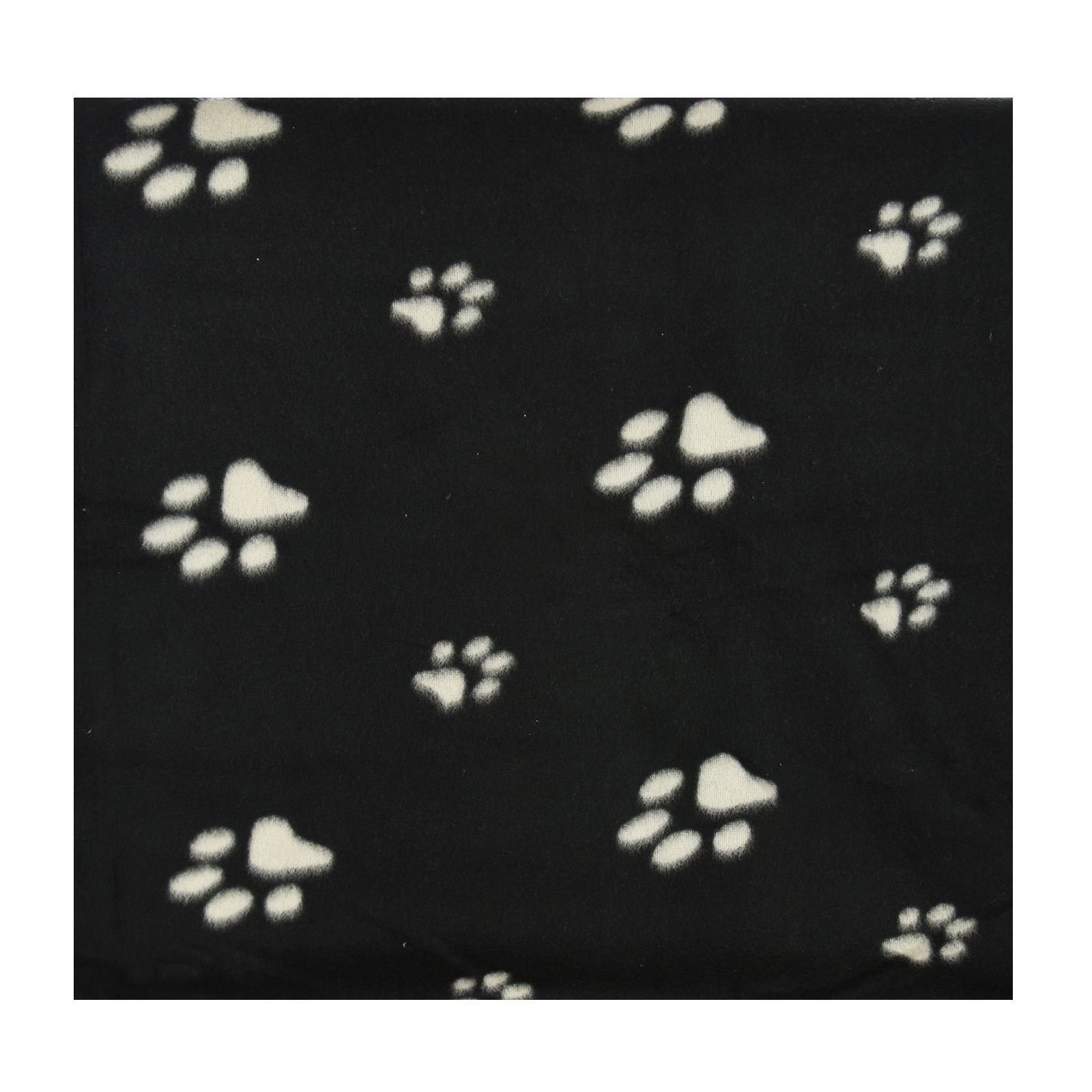 Pet Puppy Cat Kitten Soft Fleece Pet Blanket Dogs & Puppy Blanket & Cat Blankets Pack Of 3 70cm-73cm (70cm x 73cm, Black)