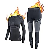 NOOYME Thermal Underwear Base Layer for Women, Long Johns for Cold Weather