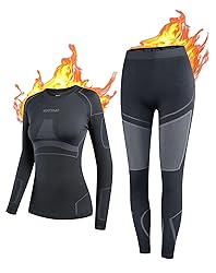 NOOYME Thermal Underwear for Women Long Johns for