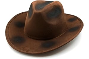 JPXH Brown Halloween Scary Killer Hat Horror Movie Evil Devil Costume Accessories