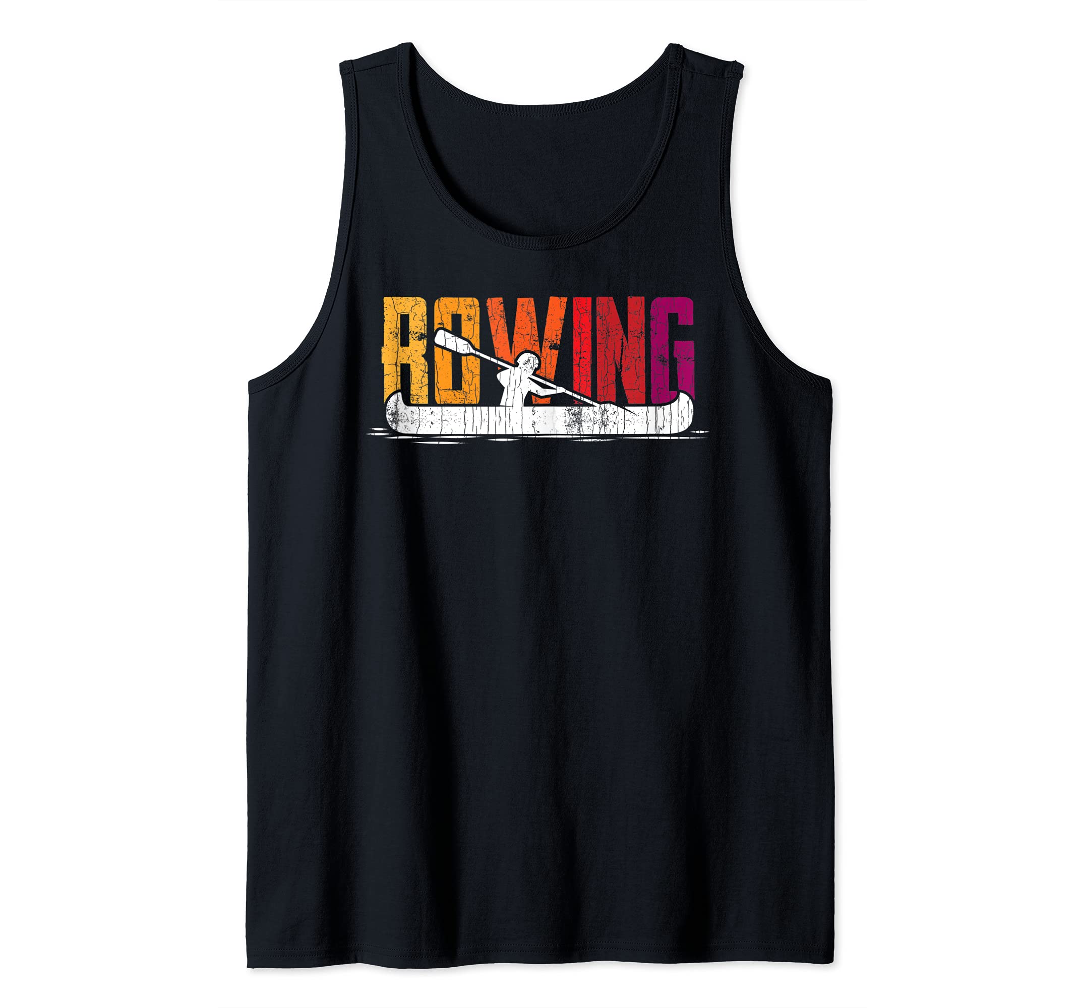 Rowing Funny Rower Graphic Tank Top