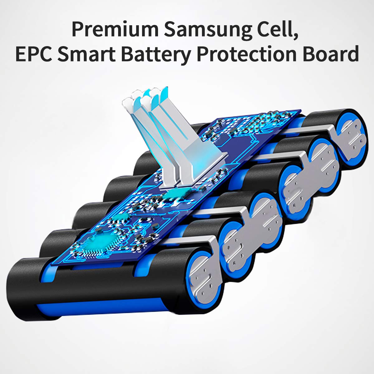 morpilot Batterie de Remplacement pour Dyson V8, 21.6V 3500mAh Li-ION, Compatible avec Dyson V8 Séries V8 Absolute V8 Fluffy V8 Animal SV10 Cord-Free Vacuum, avec 2PCS Pre Filtres Lavables