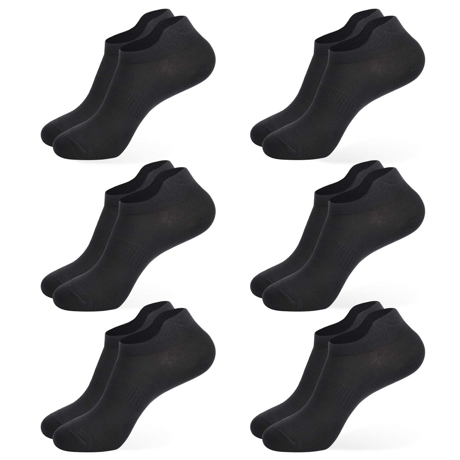 Womens Athletic Ankle SocksDenisy Durable White Soft Breathable Sports