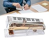 Gold Acrylic Stapler, Cute Office Stapler with 25