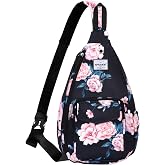 HAWEE Backpack Sling for Women Anti-Water Crossbody Bag Inclined Adjustable Pack