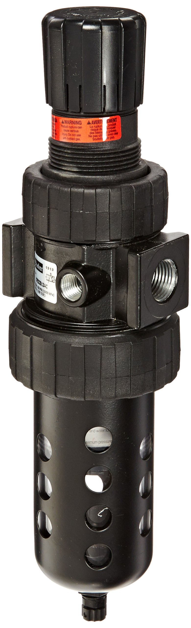 Buy Parker 07E32B13AC One Piece Filter Regulator 1 2 NPT 