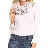 Sakkas Abhy Soft Fall Winter Furry Infinity Wrap Scarf