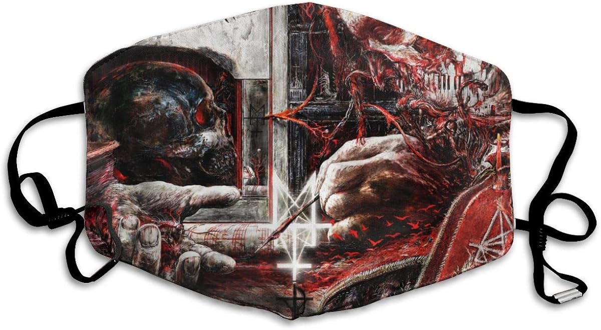 Deicide Overtures of Blasphemy Reusable Breathable Face