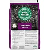 Gaia Green Organic Living Soil, 1.5 cu ft - Premium Potting Mix &amp; Potting Soil for Indoor &amp; Outdoor Plants, Seed Starting, Containers, Houseplants &amp; Raised Beds - Ready to Use, Pre-Charged Organic