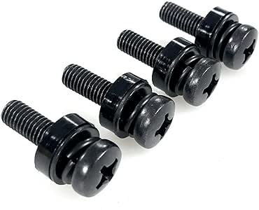Wall Mount Screws For Pioneer PN43-751-24U TV - Complete VESA M6 Mounting Kit With Spacers & Washers