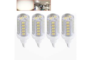Leisure LED 4 Pack RV LED Light Bulbs 450LM Natural White 4000K T10 921 922 912 33SMD LED Replacement Light Bulbs for RV Indoor Lights 10-30V (Natural White 4000K, 4-Pack)