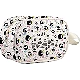 TIIMG Ah Soot Janpan Cartoon Anime Inspired Cosmetic Bag Soot Sprites Black Ball Makeup Zipper Pouch (ahsoot mb)