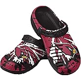 FOCO Mens NFL Team Logo Tie-dye Garden Water Sandals Shoes Slipper Clogs with Strap