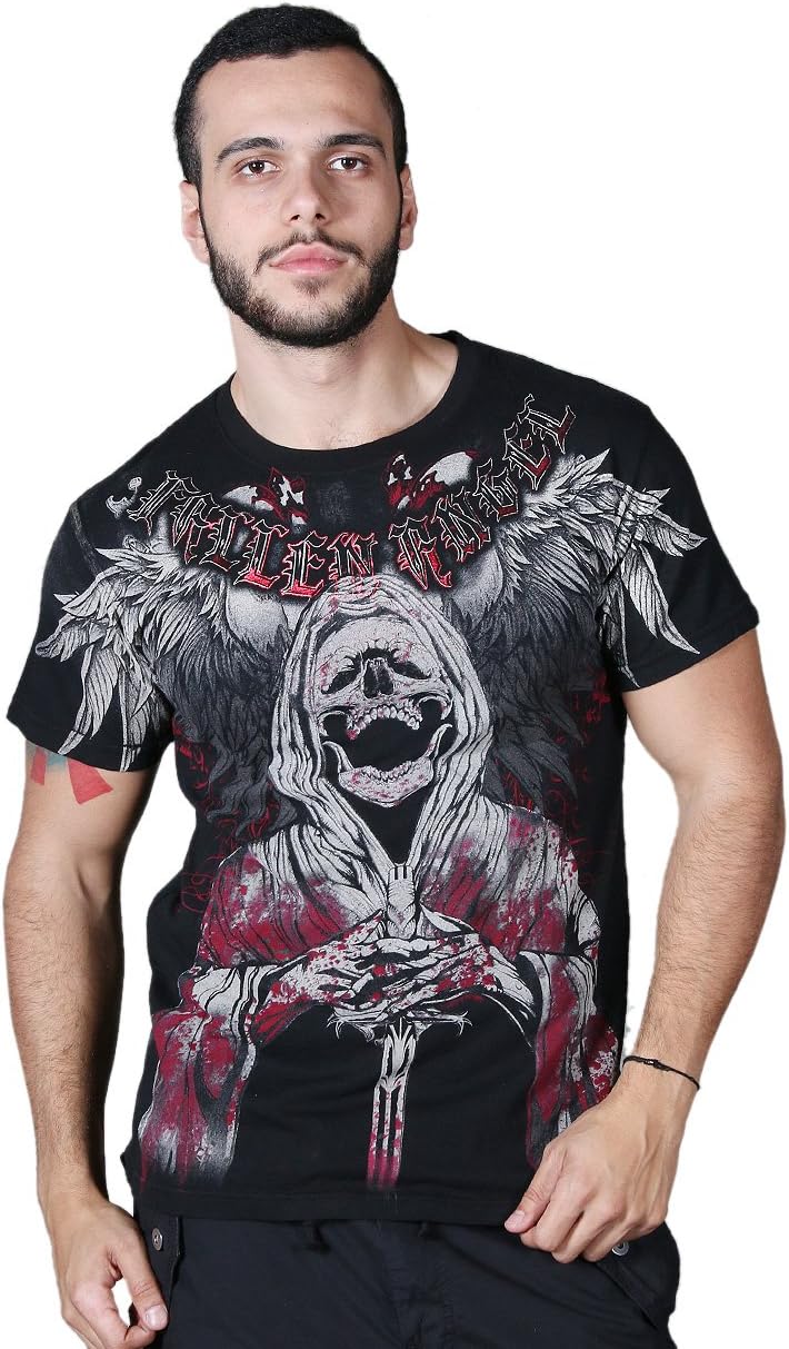 Xzavier Men's Dark Angel T-Shirt Black