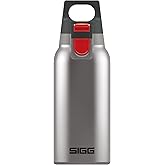 SIGG - Insulated Water Bottle - Thermo Flask Hot & Cold ONE Brushed - with Tea Infuser - Leakproof - BPA Free - 18/8 Stainless Steel - 10 oz