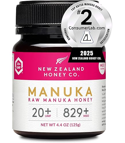 Amazon.com : New Zealand Honey Co. Raw Manuka Honey UMF 24+ / MGO
