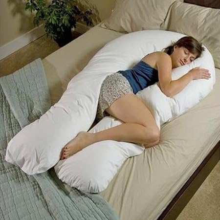Bedding Home 12 Ft Long C U Shaped Full Body Cuddly Maternity