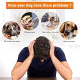 Ownpets Adjustable Dog Muzzle with Movable Cover Beige Large to Small Breeds view 2