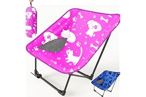 KidzAdventure Portable and Compact Camping Chair (Pink)
