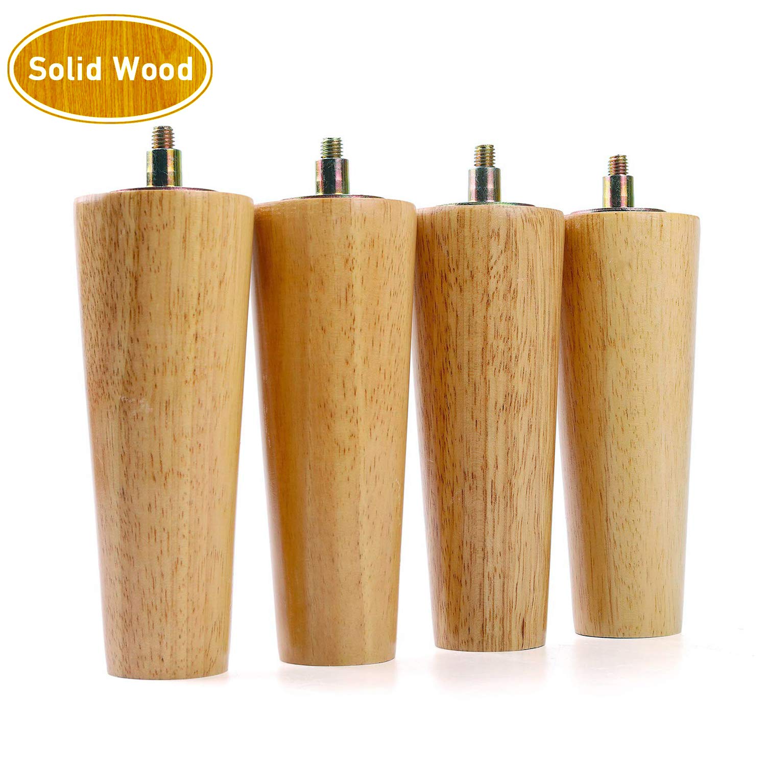 Best wood furniture leg 6 inch