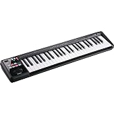 Roland A-49-BK Lightweight 49-Key MIDI Keyboard Controller, Black | Portable Control with Pro Action