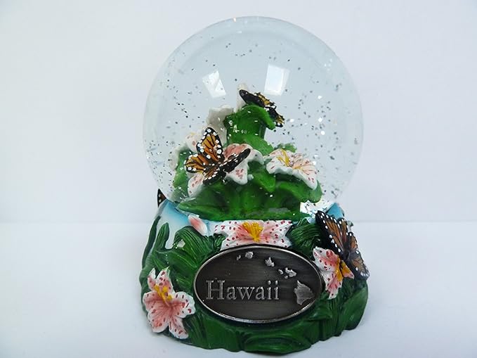 Hawaii Snow Globe 65mm Amazon.co.uk Kitchen & Home