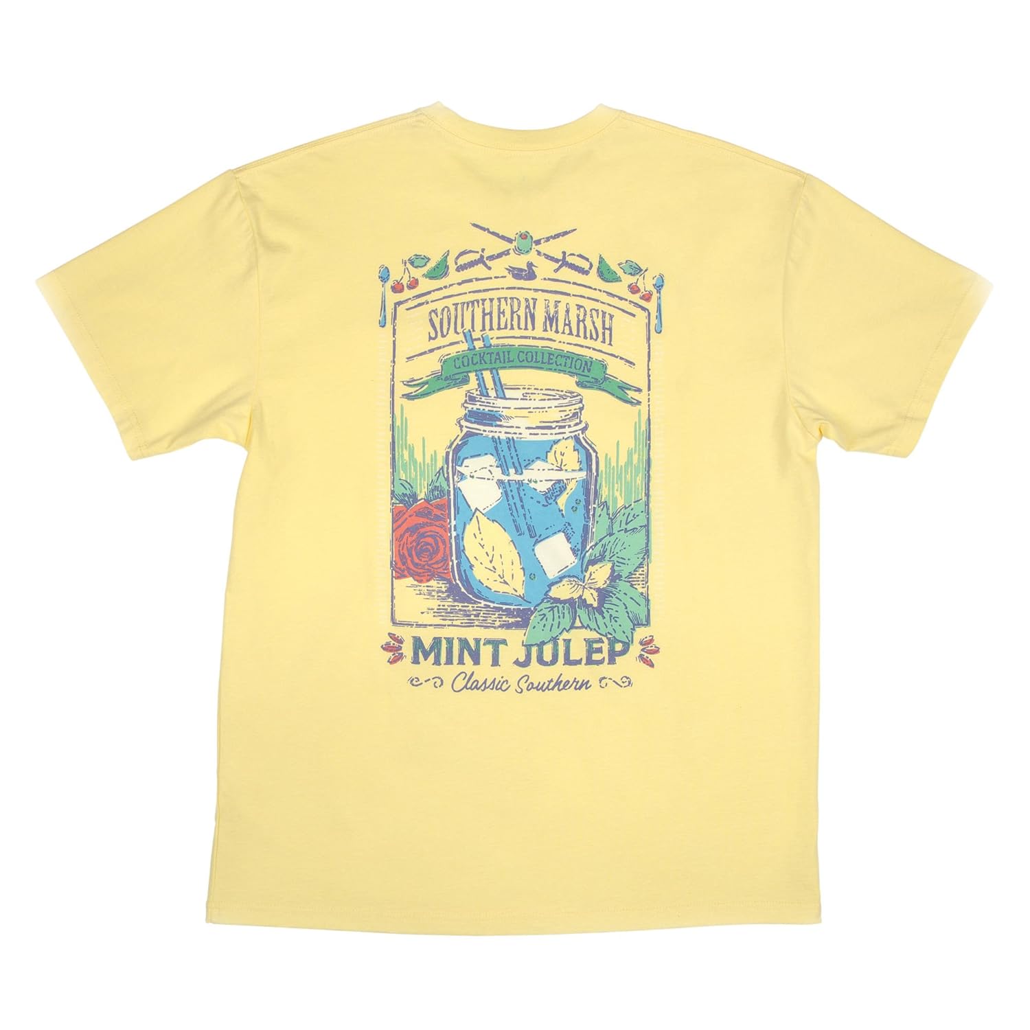 Southern Marsh Cocktail Collection Mint Julep Shirts Kitilan