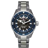 Rado - Captain Cook - Men's Automatic Swiss Watch - 43mm Blue Dial - High-Tech Ceramic Bracelet - R32128202
