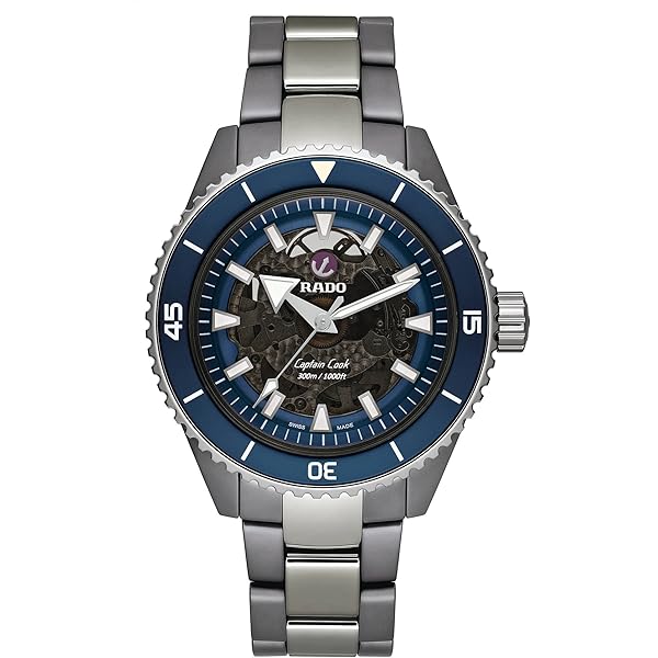 Amazon.com: Rado - Captain Cook - 43 mm- Men - Swiss Watch - High