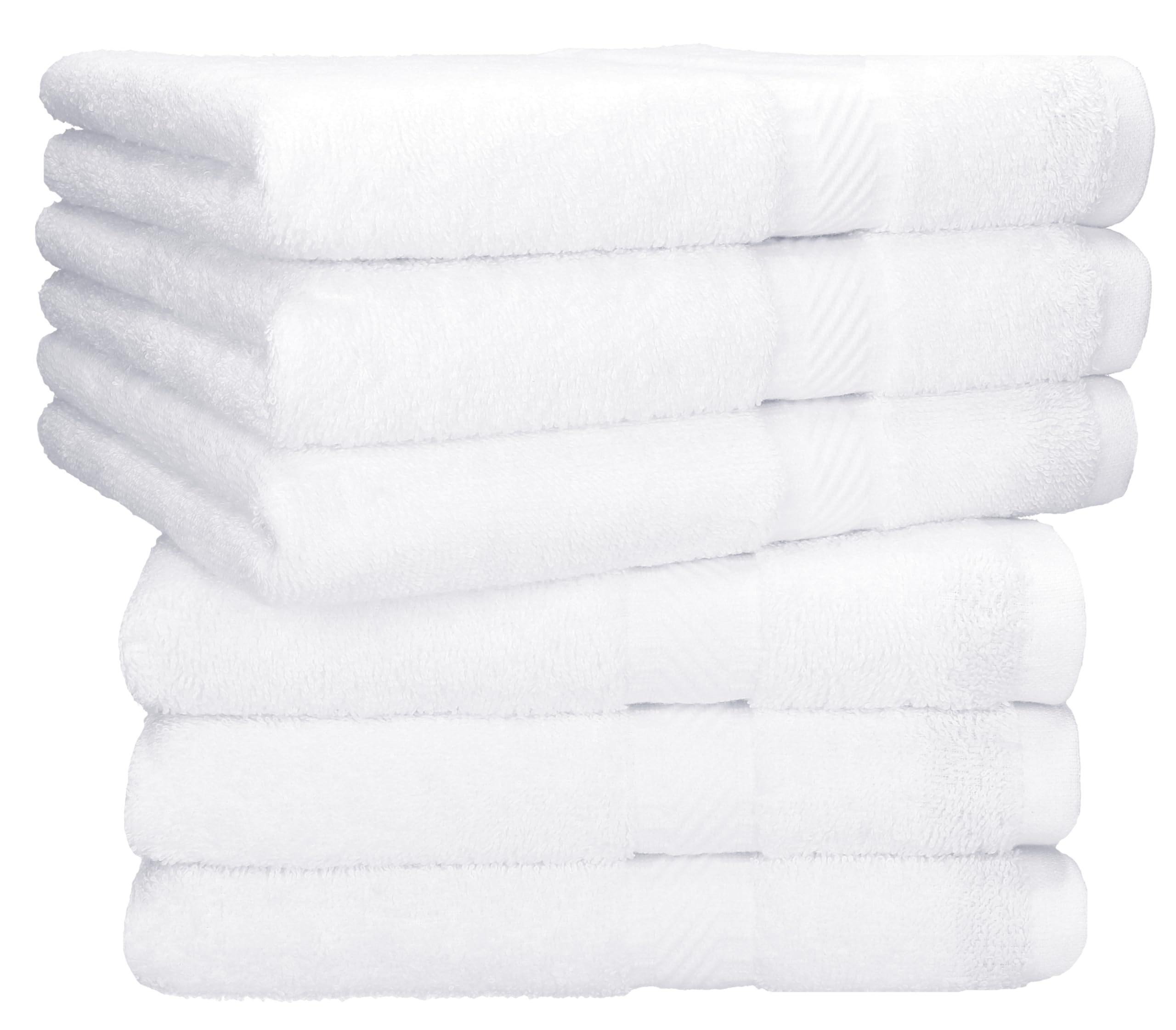 Betz 6 piece Hand Towel Set PALERMO Size: 50x100 cm (white) — image 1