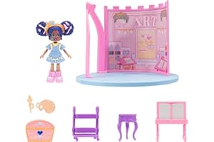 Royale High Art Class Playset - 1 Doll, 6 Accessories - 1 Surprise Water Reveal - Fits Inside Castle Playset - Virtual Item Code Included - Ages 5+